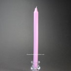 29cm Classic Column Rustic Dinner Candles - Pink